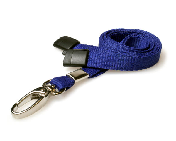 Blue Plain Lanyards