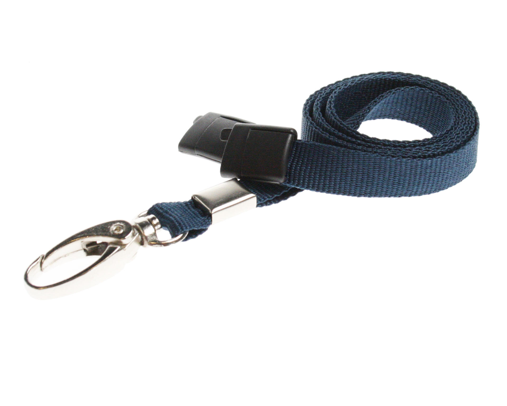 Dark blue lanyard