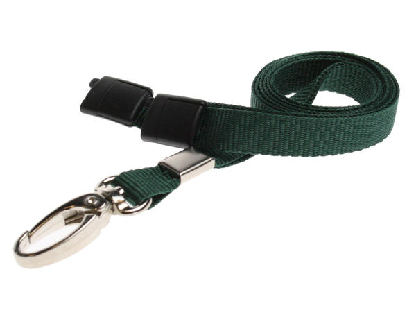 Dark green lanyard