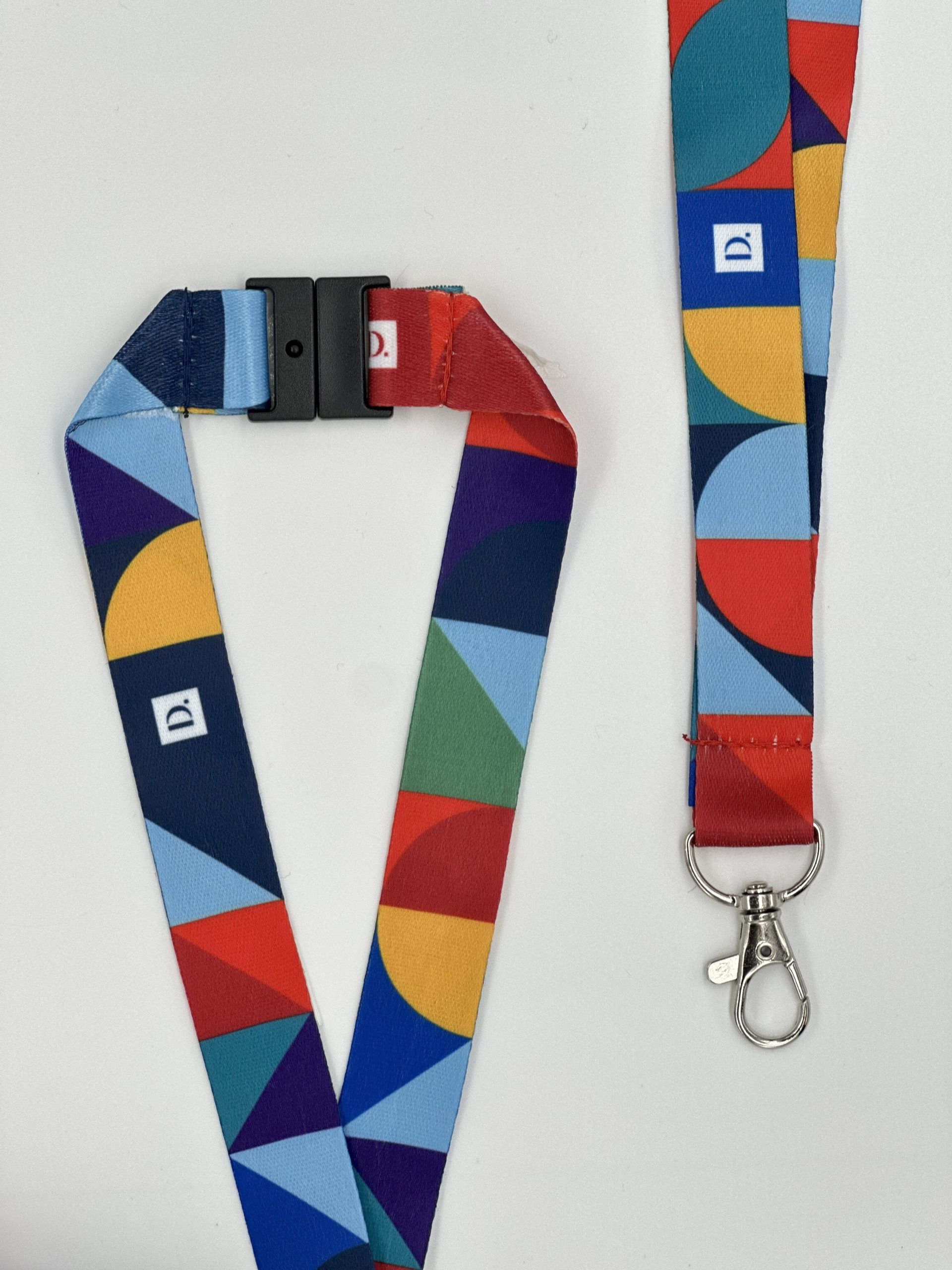 Eco multi-colour lanyard