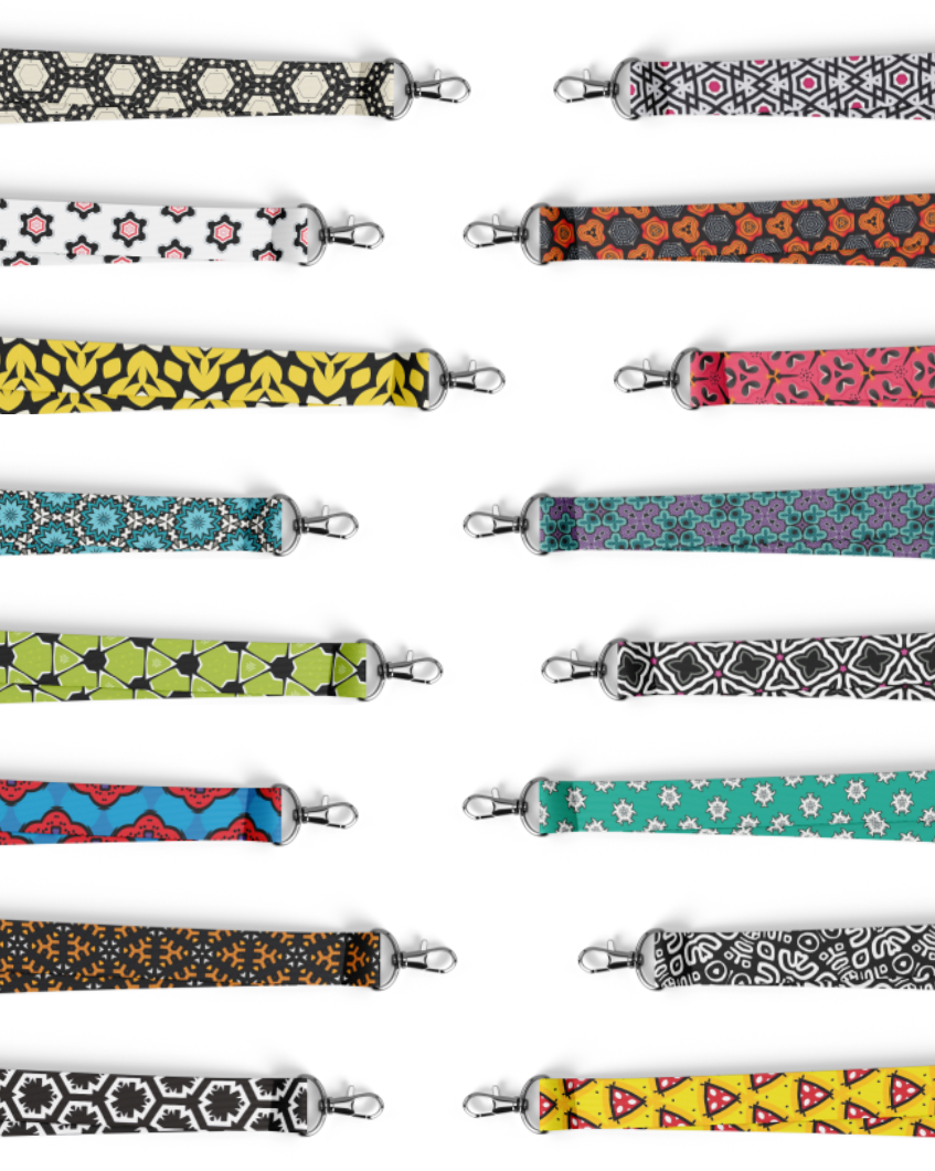 Various Patterned Lanyards