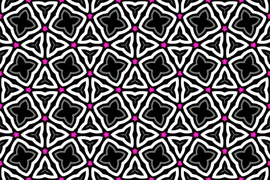 Black White