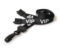 Black VIP Festival Lanyard