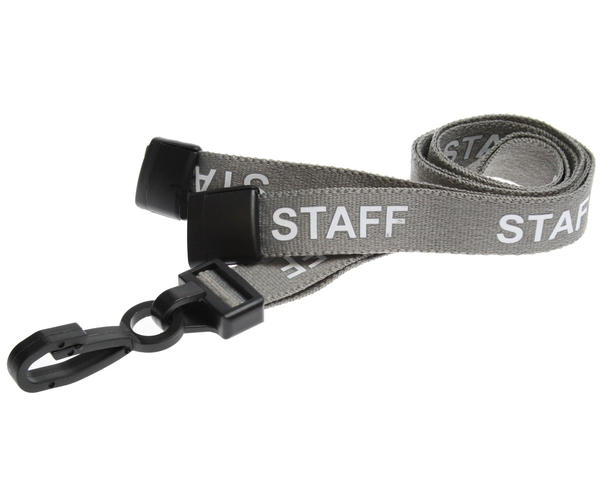 Grey staff lanyard